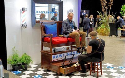 Rawlinsons ‘shoe-shine’ voted best exhibition booth