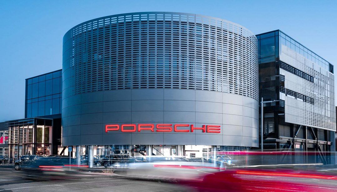Porsche showroom and service centre