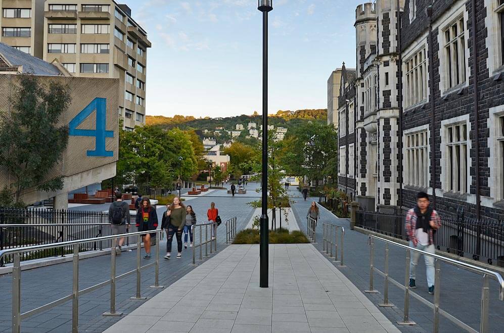 University of Otago Central Campus Landscaping