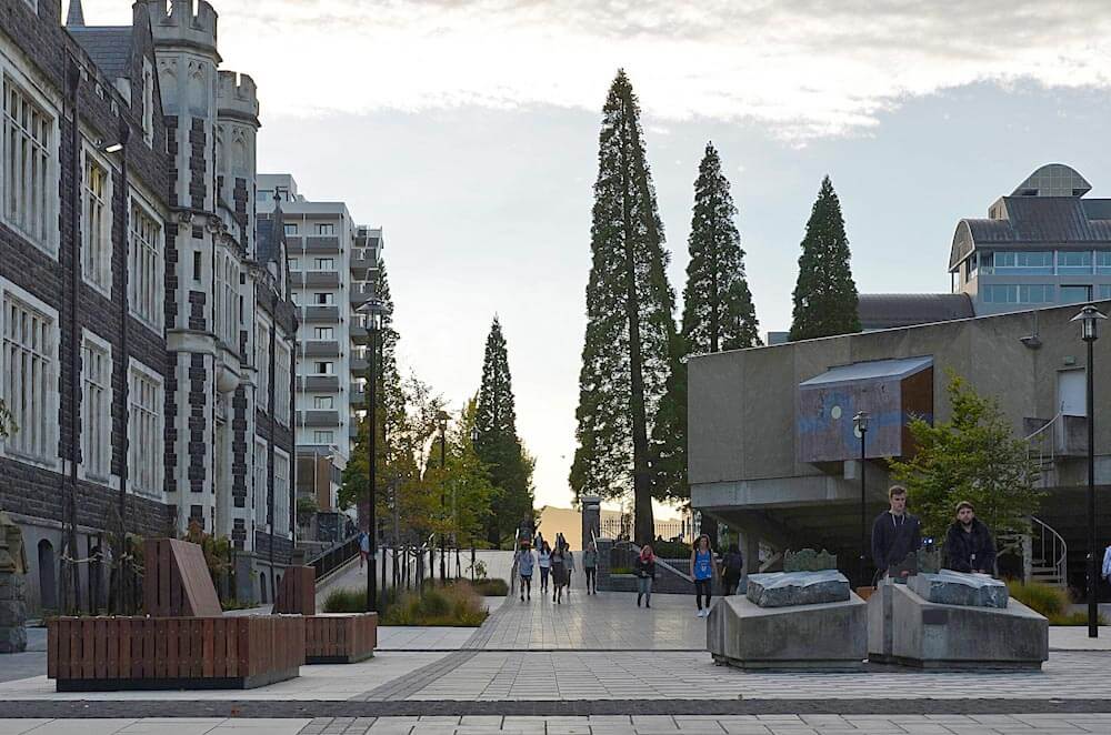 University of Otago Central Campus Landscaping