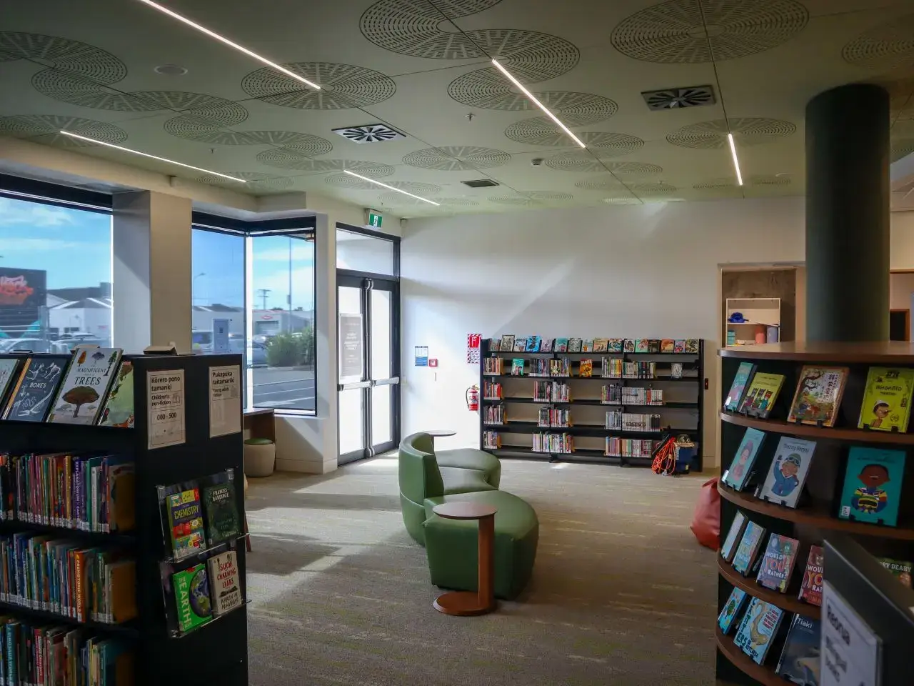 Interior of South Dunedin Library